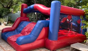 Castillo Hinchable Spiderman XL — alquiler en Boadilla del Monte