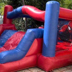 castillo hinchable Spiderman xl