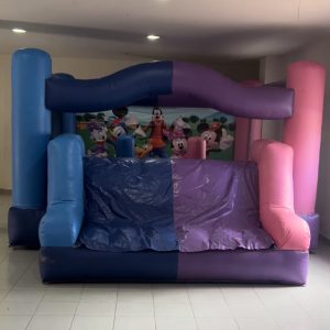 Castillo Hinchable Mickey Minnie XL — alquiler de castillo hinchable grande en Madrid