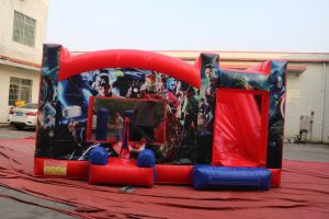 Castillo Hinchable Super Heroes XL — alquiler en Alcalá de Henares