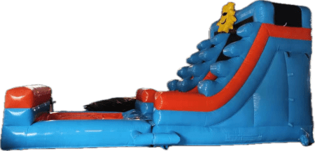 Tobogan hinchable acuático sol con piscina